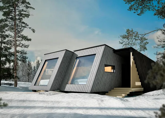 Lapland Glow Chalets Отель Рованиеми